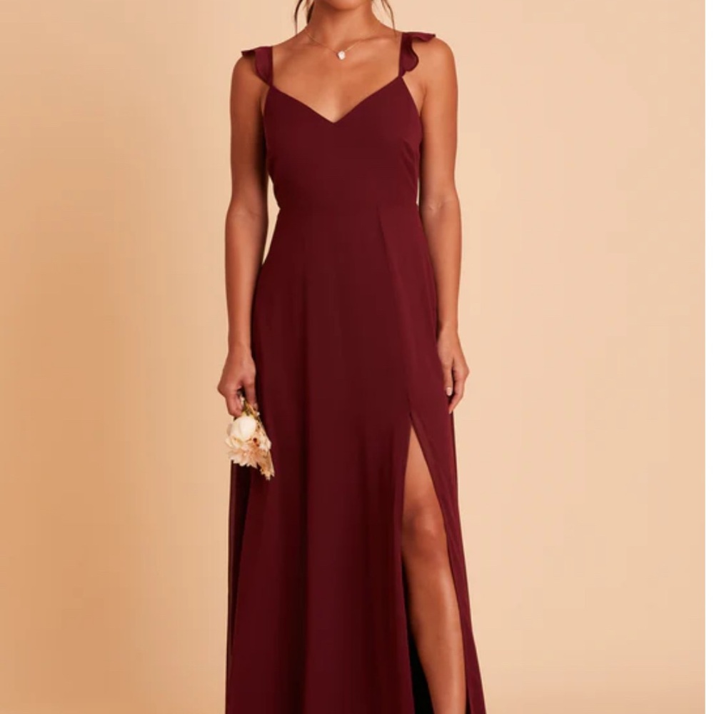 Birdy Grey Burgundy Maxi Dress